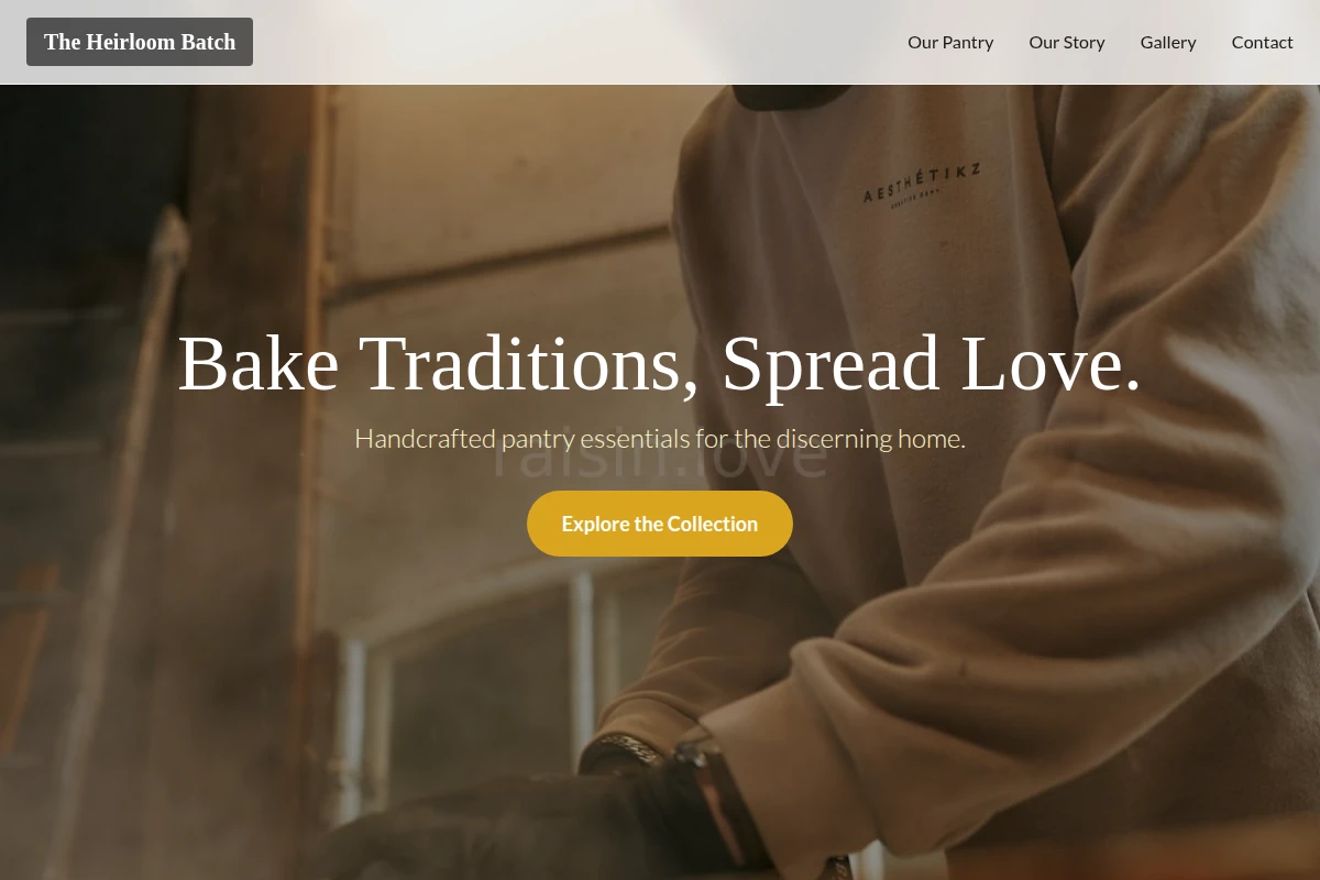 Pantry Artisan