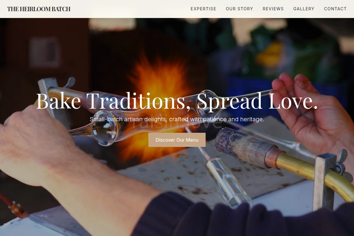 Small-batch Artisan