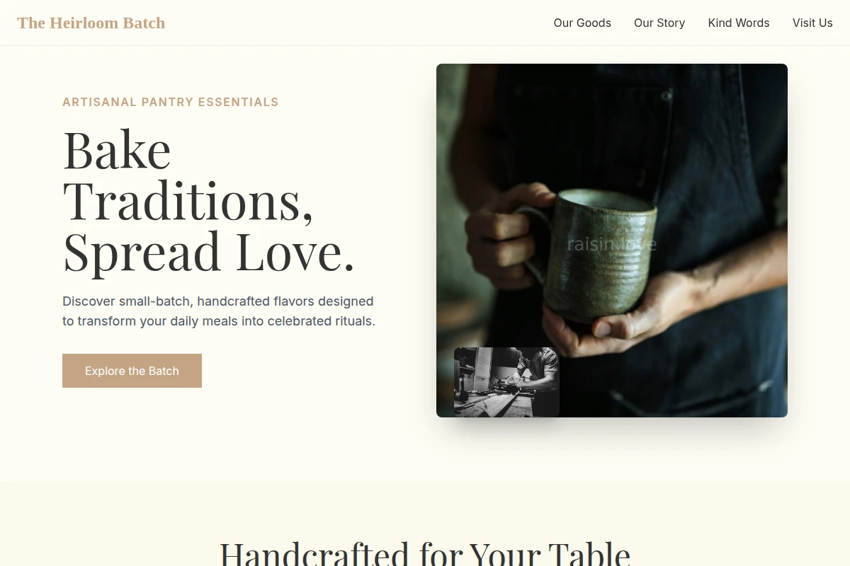 Pantry Artisan