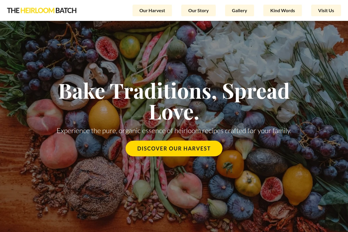 Rustic Organic Food