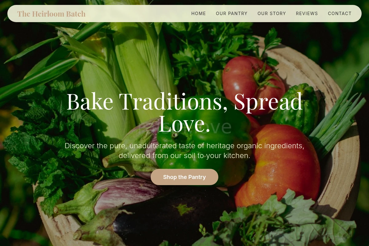 Pantry Organic Food