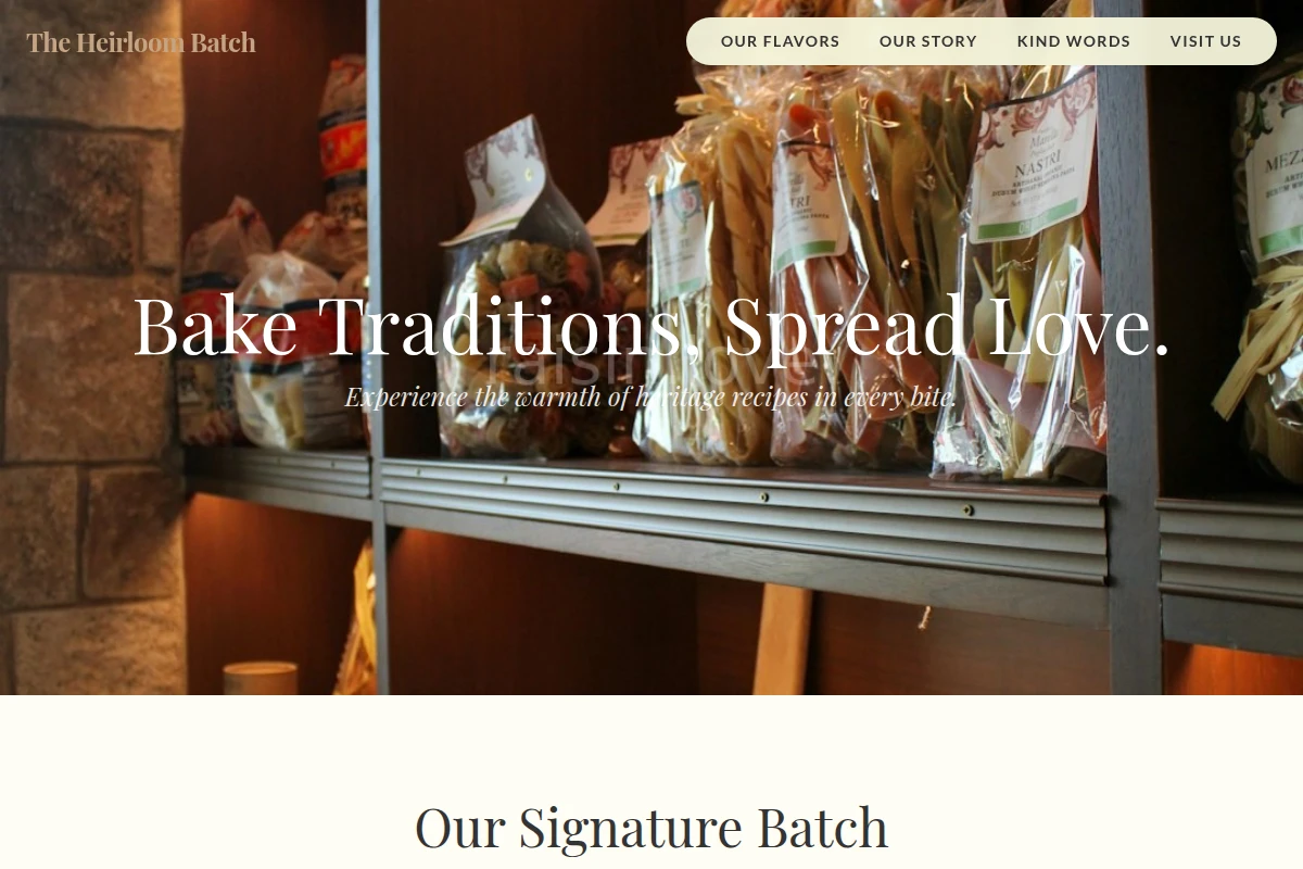Nurture Specialty Food